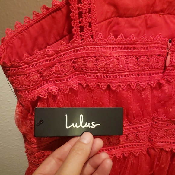 NWT Vibrant Lulus Dress - Picture 6 of 6